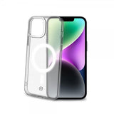 Celly iPhone 14 Skal GELSKINMAG MagSafe Transparent
