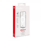 Celly iPhone 14 Skal GELSKINMAG MagSafe Transparent