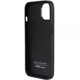 Audi iPhone 14 Skal Genuine Leather Case Svart