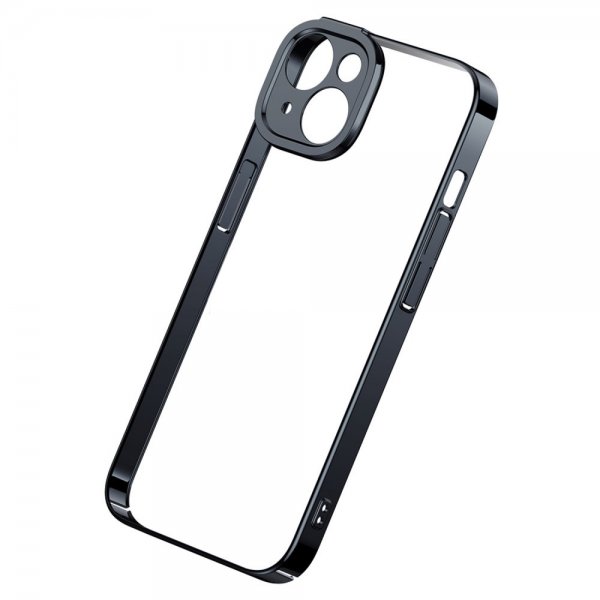 Baseus iPhone 14 Skal Glitter Series Svart