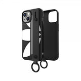 Adidas iPhone 14 Skal Handstrap Case Svart Vit