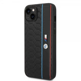 BMW iPhone 14 Skal Hexagonal Pattern Svart