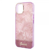 Guess iPhone 14 Skal Jungle Rosa