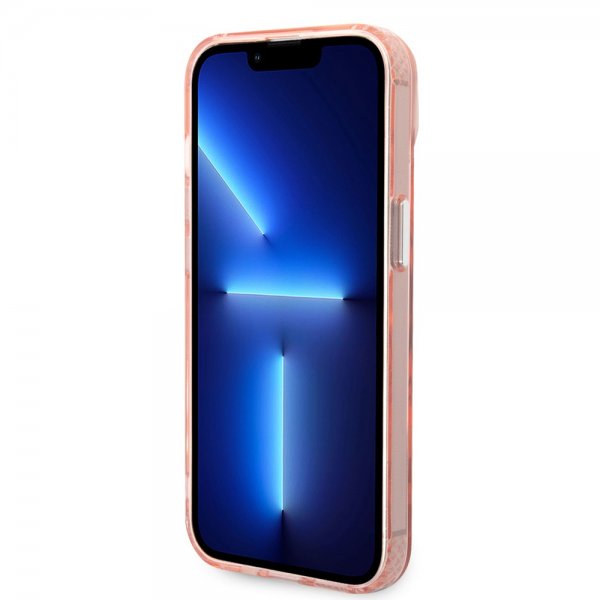 Karl Lagerfeld iPhone 14 Skal Karl & Choupette MagSafe Rosa