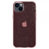 Spigen iPhone 14 Skal Liquid Crystal Glitter Rose Quartz