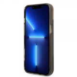 Guess iPhone 14 Skal Liquid Glitter Translucent Svart