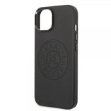 Karl Lagerfeld iPhone 14 Skal Logo Perforerad Svart