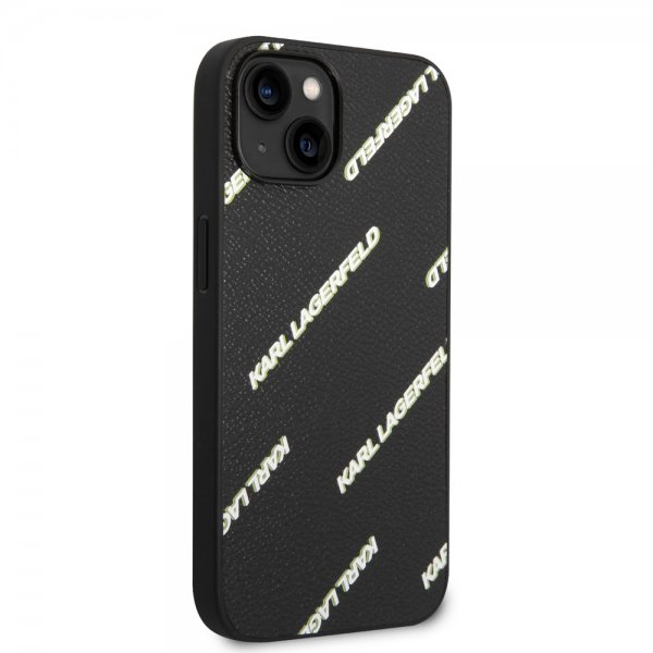 Karl Lagerfeld iPhone 14 Skal Logomania Svart