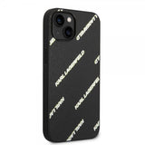 Karl Lagerfeld iPhone 14 Skal Logomania Svart