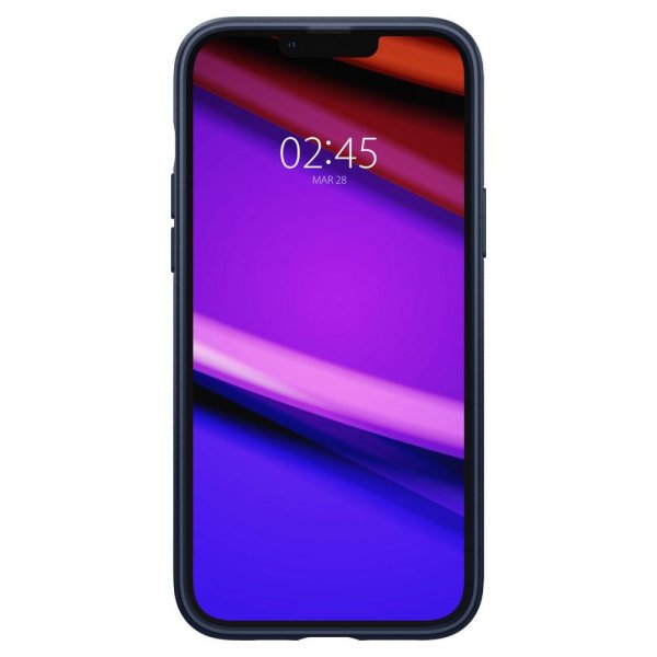 Spigen iPhone 14 Skal Mag Armor MagFit Navy Blue
