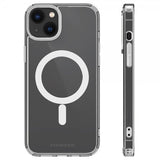 Vivanco iPhone 14 Skal Mag Steady Transparent
