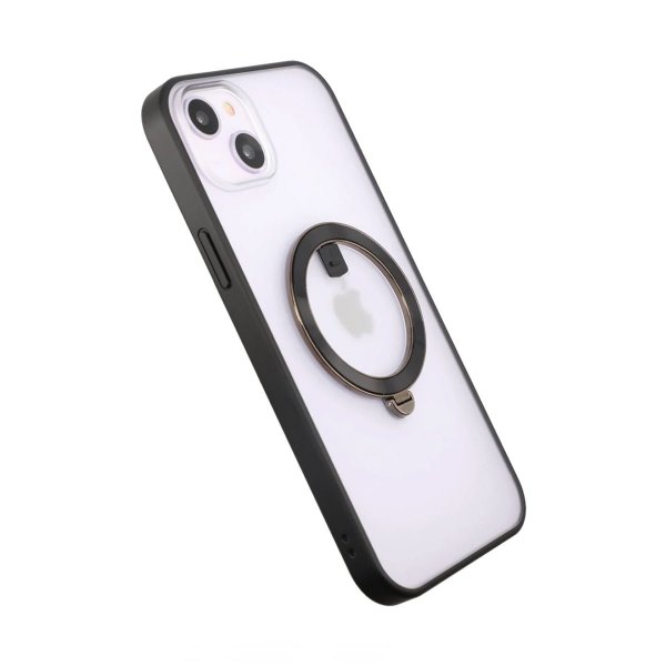 Rvelon iPhone 14 Skal MagSafe Ring Svart