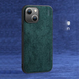X-Level iPhone 14 Skal Mockatextur Grön