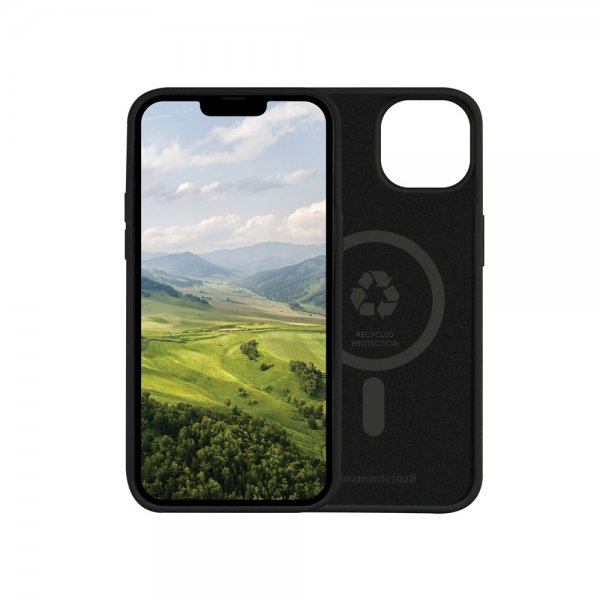 dbramante1928 iPhone 13/iPhone 14 Skal Monaco MagSafe Night Black