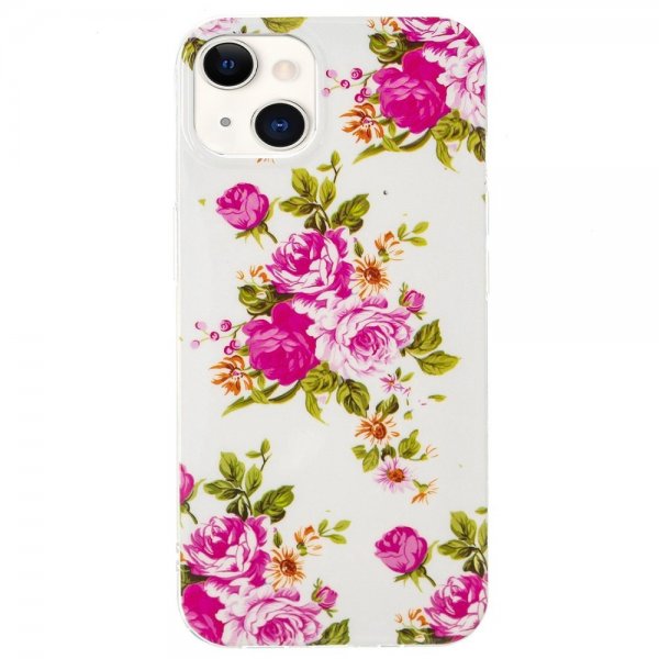 iPhone 14 Skal Motiv Rosa Rosor