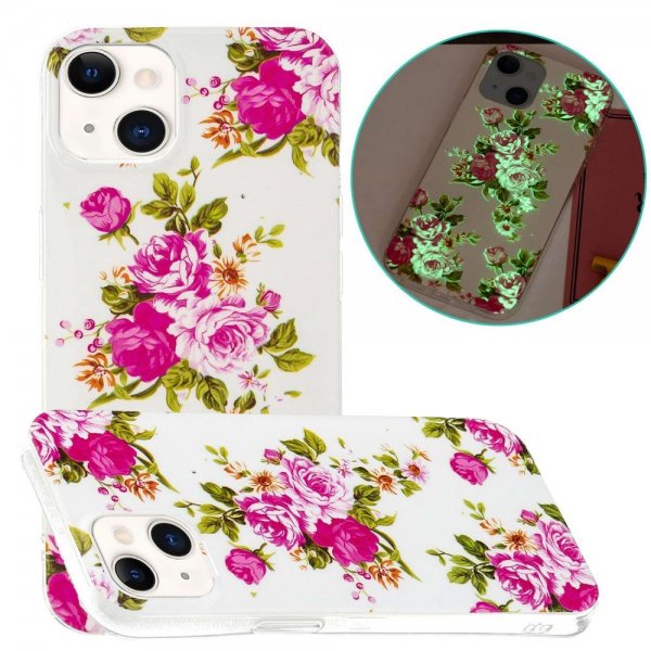 iPhone 14 Skal Motiv Rosa Rosor