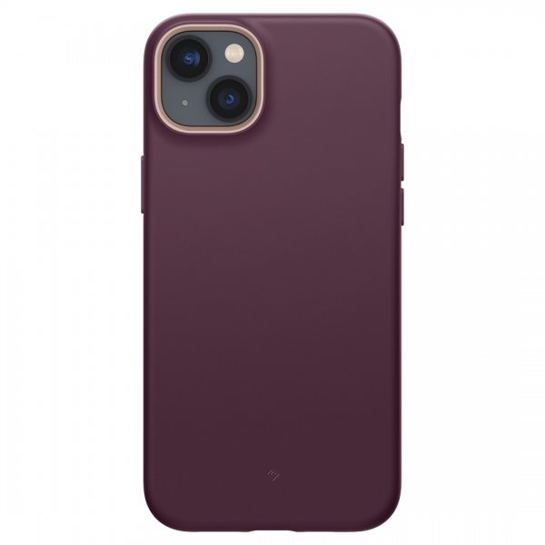 Caseology iPhone 14 Skal med Skärmskydd Nano Pop 360 Burgundy Bean