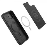 Spigen iPhone 14 Skal Optik Armor MagFit Svart