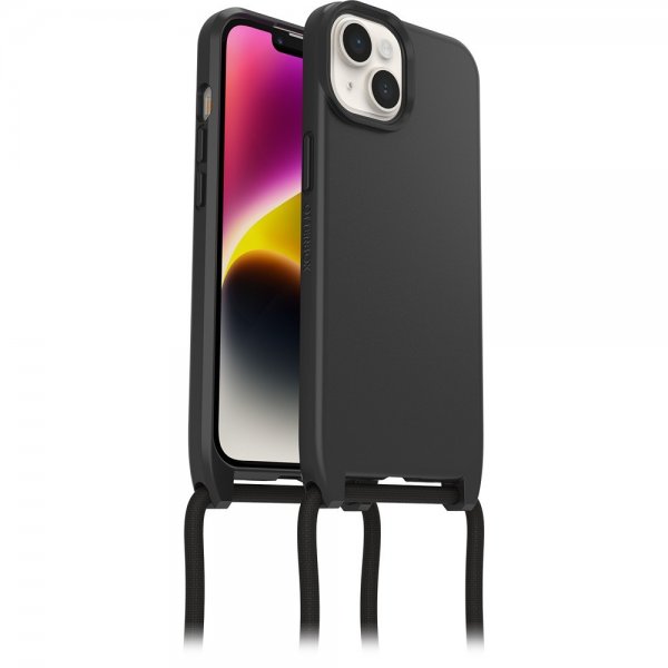 Otterbox iPhone 14 Skal React Necklace MagSafe Svart
