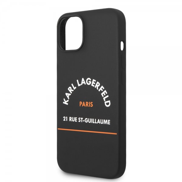 Karl Lagerfeld iPhone 14 Skal Rue St Guillaume Svart
