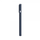 Xqisit iPhone 14 Skal Silicone Case Mörkblå