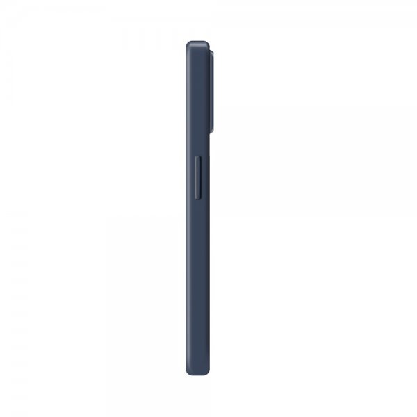 Xqisit iPhone 14 Skal Silicone Case Mörkblå