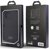 Audi iPhone 14 Skal Silicone Svart