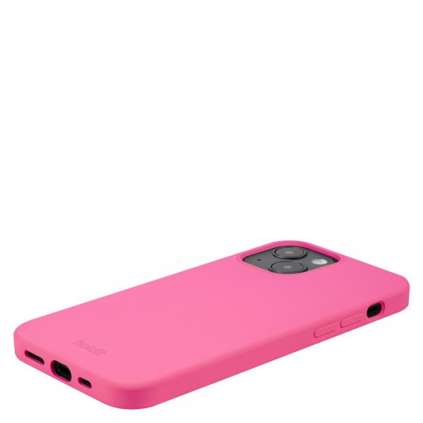 holdit iPhone 14 Skal Silikon Bright Pink