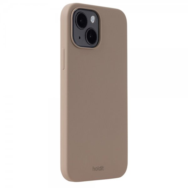 holdit iPhone 14 Skal Silikon Mocha Brown