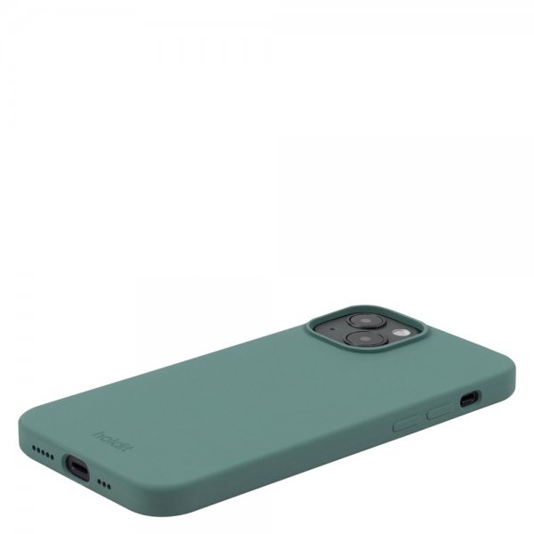 holdit iPhone 14 Skal Silikon Moss Green