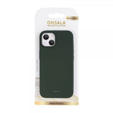 Onsala iPhone 13/iPhone 14 Skal Silikon Olive Green