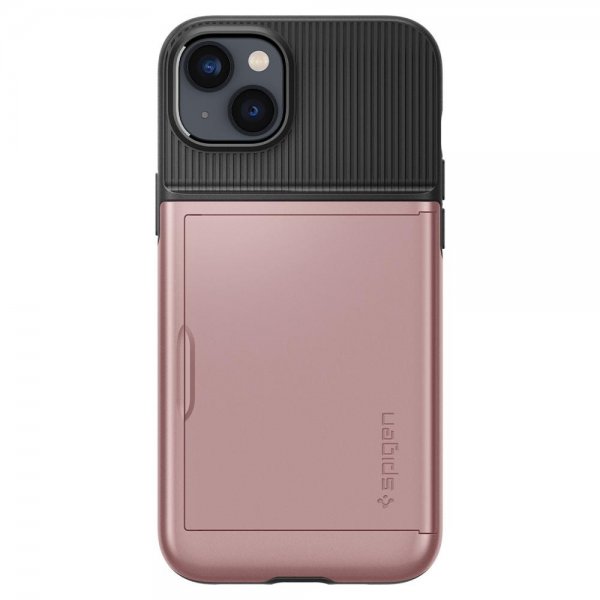 Spigen iPhone 14 Skal Slim Armor CS Rose Gold