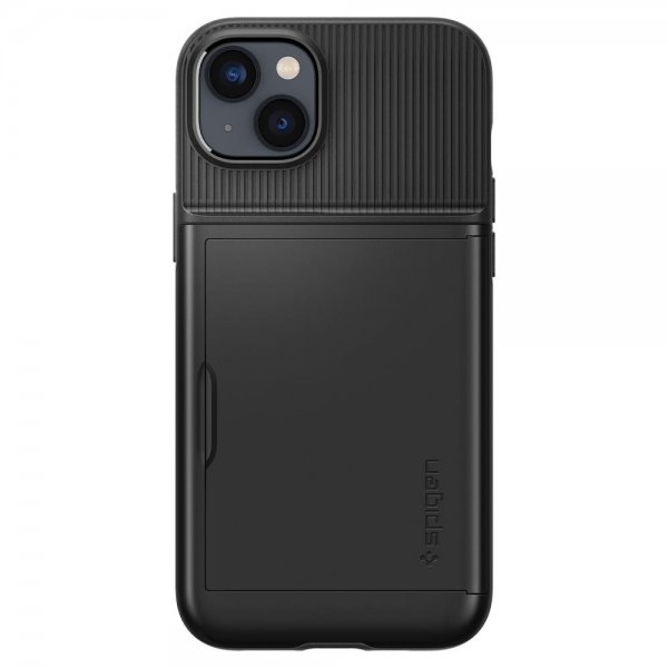 Spigen iPhone 14 Skal Slim Armor CS Svart