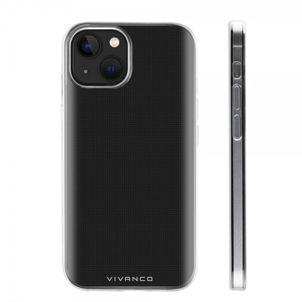 Vivanco iPhone 14 Skal Slim TPU Transparent