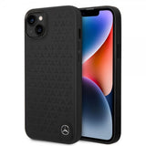Mercedes Benz iPhone 14 Skal Star Pattern Svart