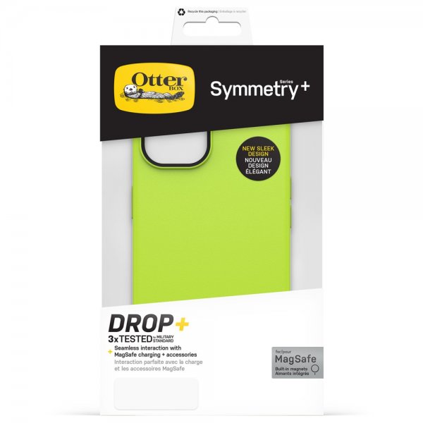 Otterbox iPhone 14 Skal Symmetry Plus Lime All Yours