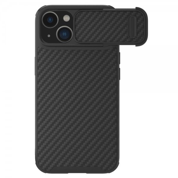 Nillkin iPhone 13/iPhone 14 Skal Synthetic Fiber Svart