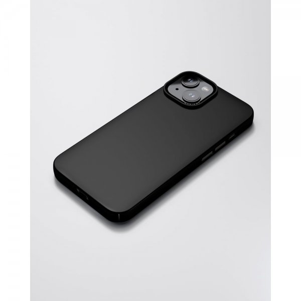 Nudient iPhone 14 Skal Thin Case MagSafe Ink Black
