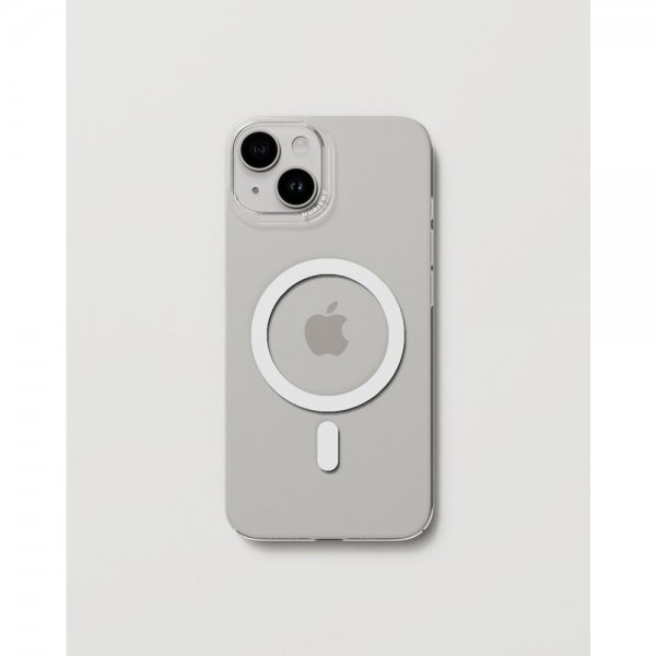 Nudient iPhone 14 Skal Thin Case MagSafe Transparent