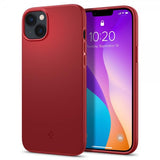 Spigen iPhone 14 Skal Thin Fit Röd