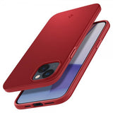 Spigen iPhone 14 Skal Thin Fit Röd