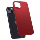 Spigen iPhone 14 Skal Thin Fit Röd