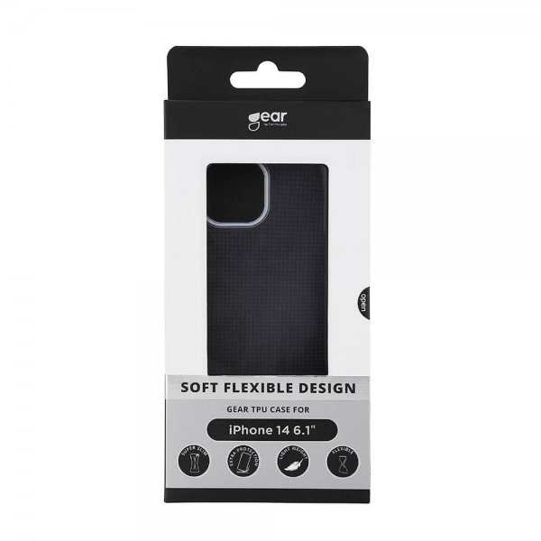 Gear iPhone 14 Skal TPU Case Transparent