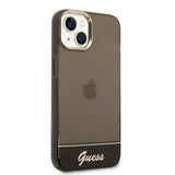 Guess iPhone 14 Skal Translucent Svart