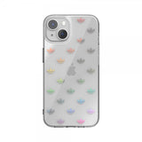 Adidas iPhone 14 Skal Trefoil Clear Case Transparent