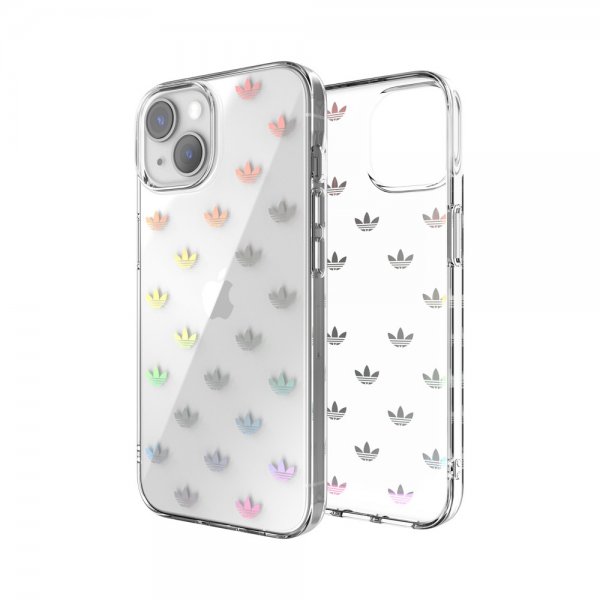 Adidas iPhone 14 Skal Trefoil Clear Case Transparent