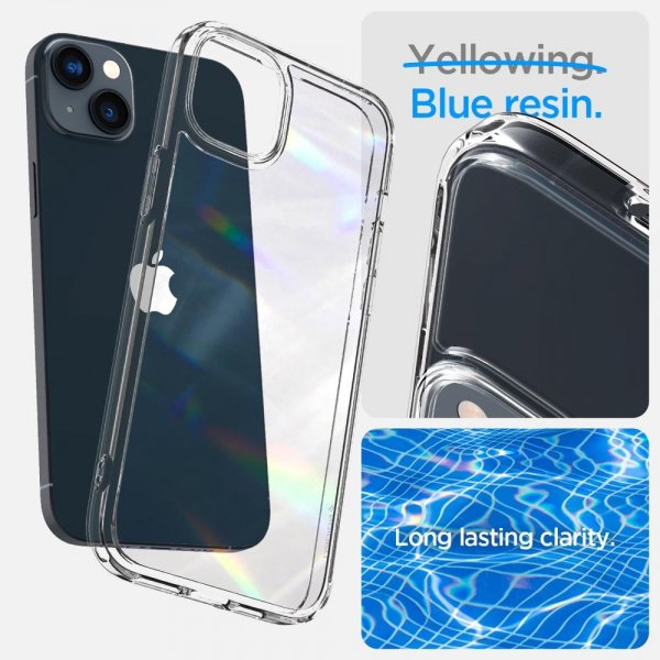Spigen iPhone 14 Skal Ultra Hybrid Crystal Clear