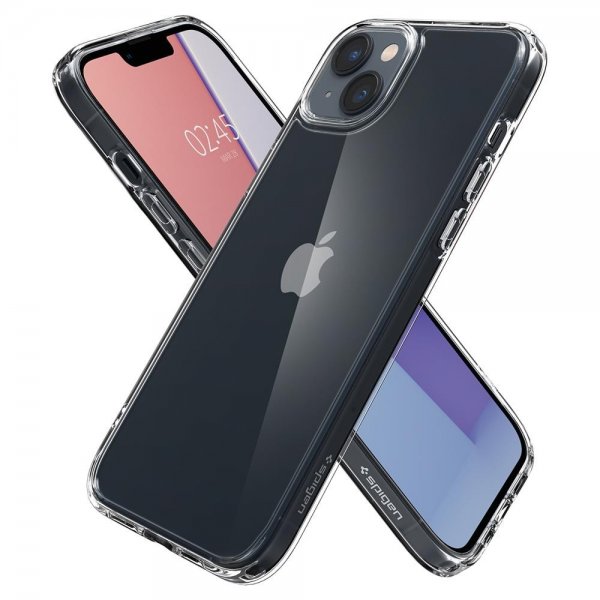 Spigen iPhone 14 Skal Ultra Hybrid Crystal Clear