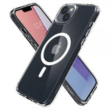 Spigen iPhone 14 Skal Ultra Hybrid MagFit Vit