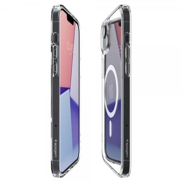 Spigen iPhone 14 Skal Ultra Hybrid MagFit Vit